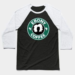 Ebony Coffee Baseball T-Shirt